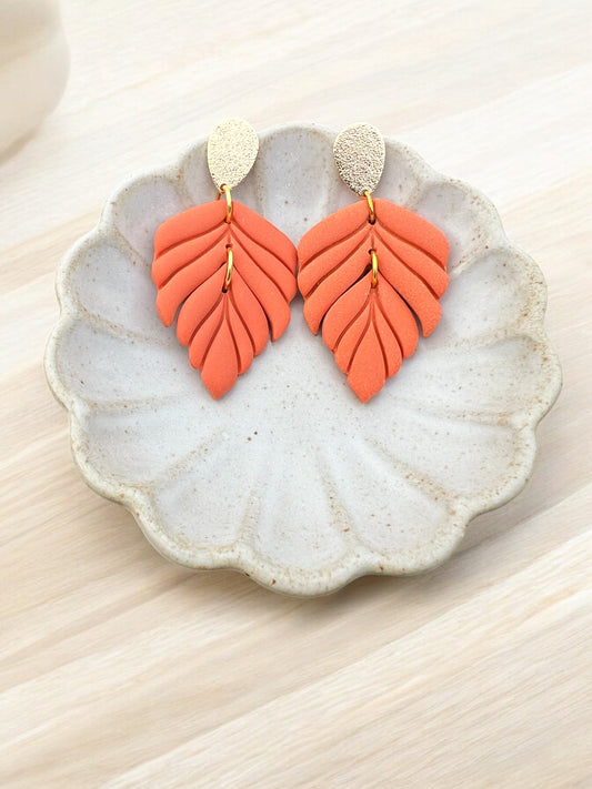 Leafy Dangles ( Available in Multiple Colors)