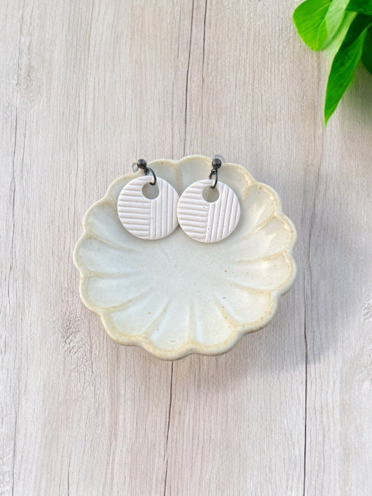 Almond Latte Boho Dangles